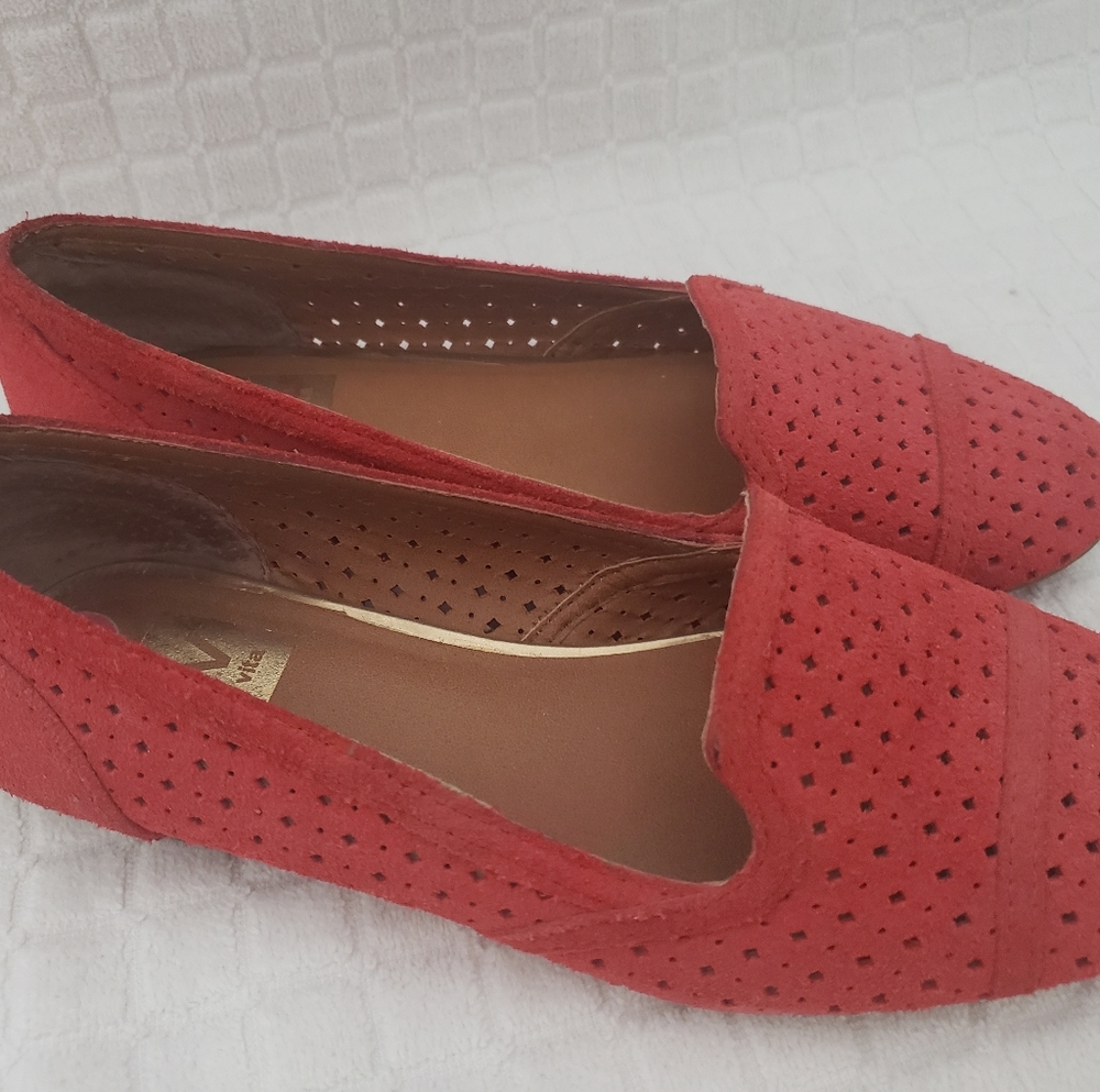 Suede flats